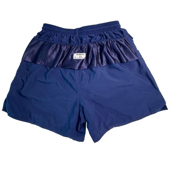 Vintage RaceReady Women's Long Distance MicroMove Running Shorts Blue USA Medium - Picture 2 of 10